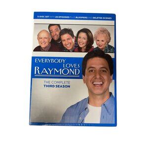 2005 Everybody Loves Raymond The Complete Third Season 5 DVD Disk Set NEW Sealed